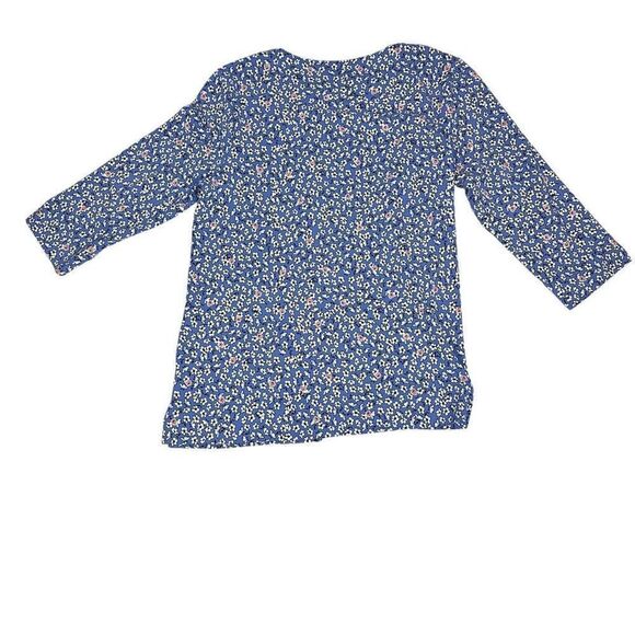 J. Jill Wherever Collection Knit Floral Top Size Medium - Picture 2 of 5